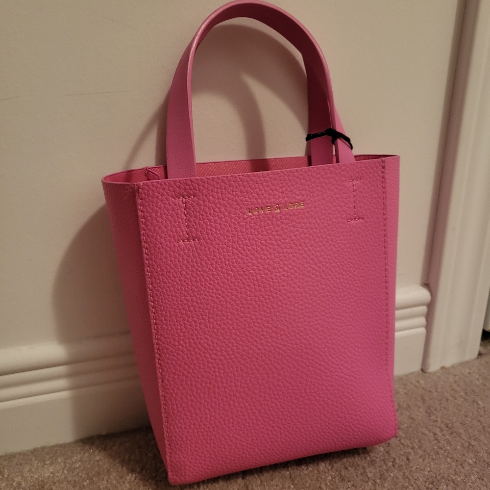 Pink mini purse